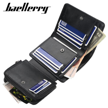 WA305 - Baellerry three-fold zipper Wallet